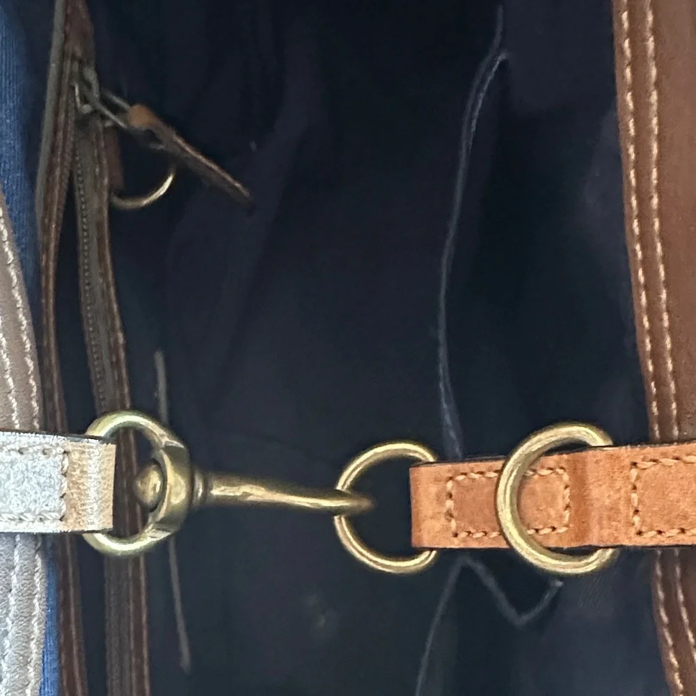 Coach Patchwork Shoulder Tote RARE - Picture 8 of 16